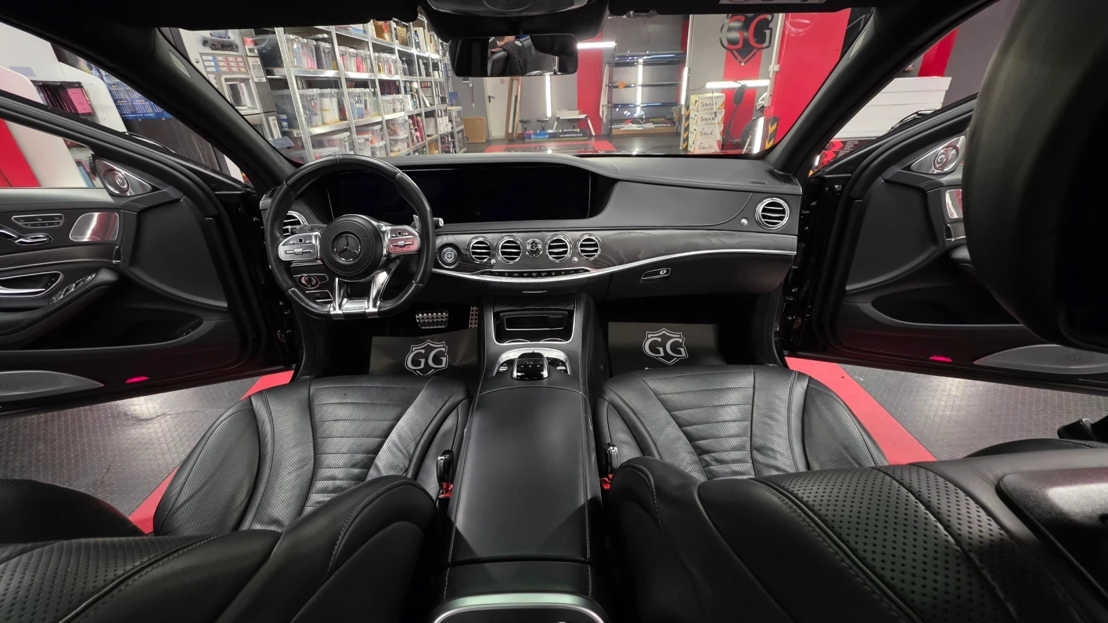 Mercedes-Benz S 560 AMG Long 4Matic Full, снимка 9 - Автомобили и джипове - 54442740