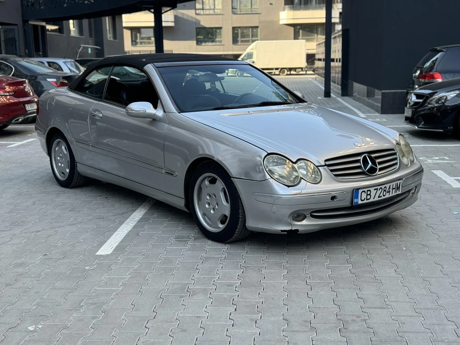 Mercedes-Benz CLK CLK 200 KOMPRESOR Кабрио  Без Прехвърляне , снимка 4 - Автомобили и джипове - 54886233