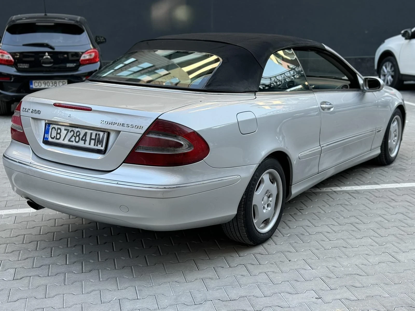 Mercedes-Benz CLK CLK 200 KOMPRESOR Кабрио  Без Прехвърляне , снимка 3 - Автомобили и джипове - 54886233