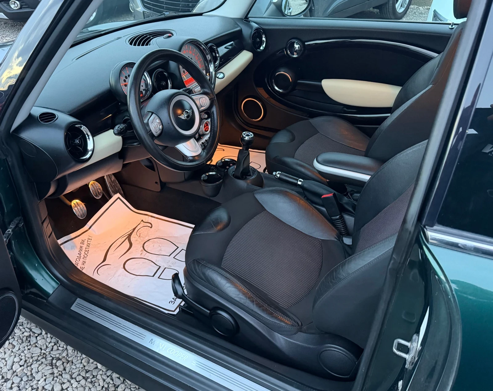 Mini Cooper 1.6HDI* ЛИЗИНГ* , снимка 7 - Автомобили и джипове - 56524555