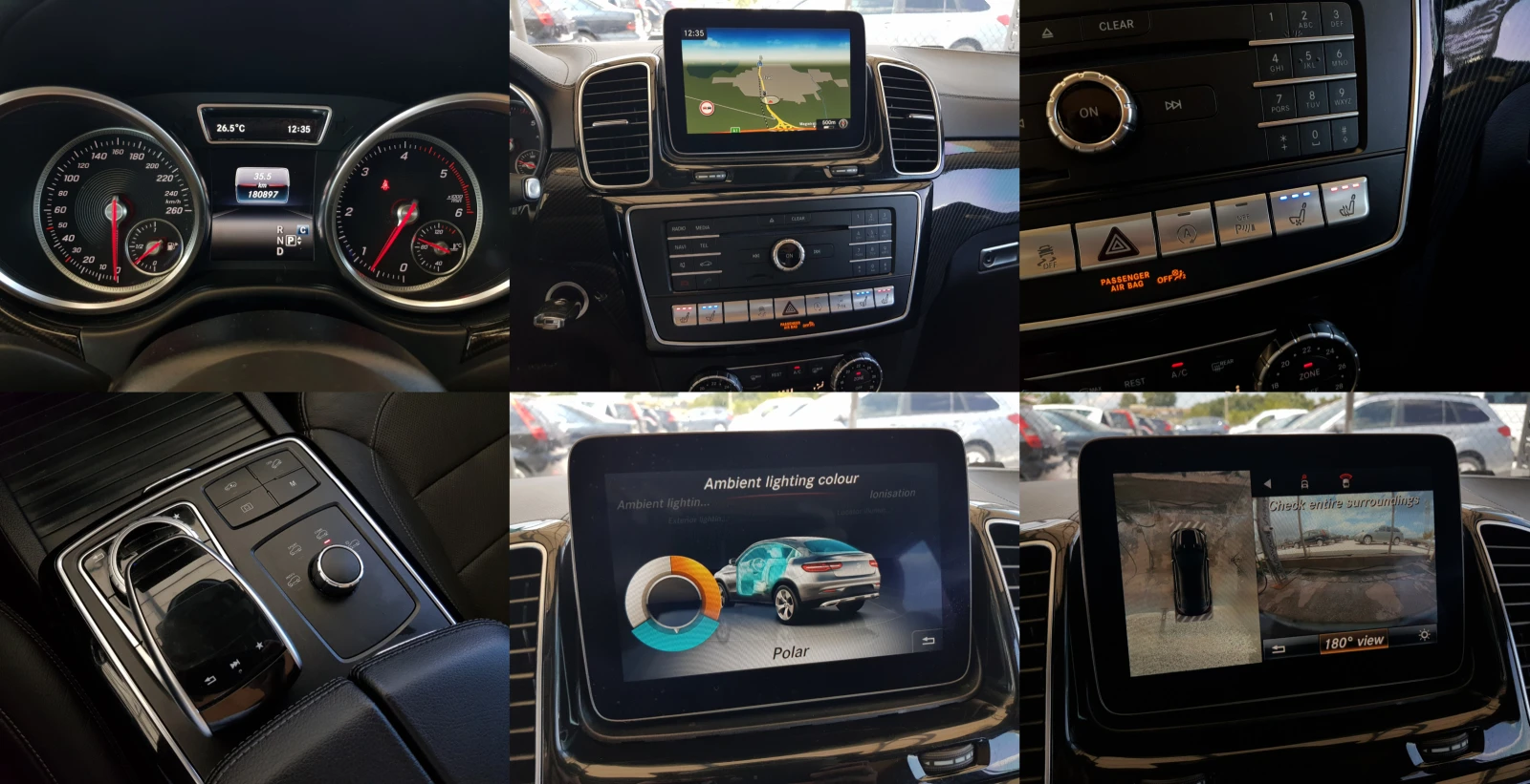 Mercedes-Benz GLE Coupe 350 D 4MATIC AMG , снимка 16 - Автомобили и джипове - 55154406