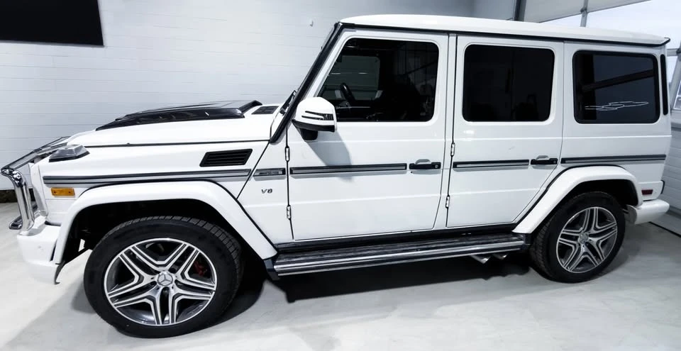 Mercedes-Benz G 63 AMG | White on Red | Designo | Ventilated seats | 