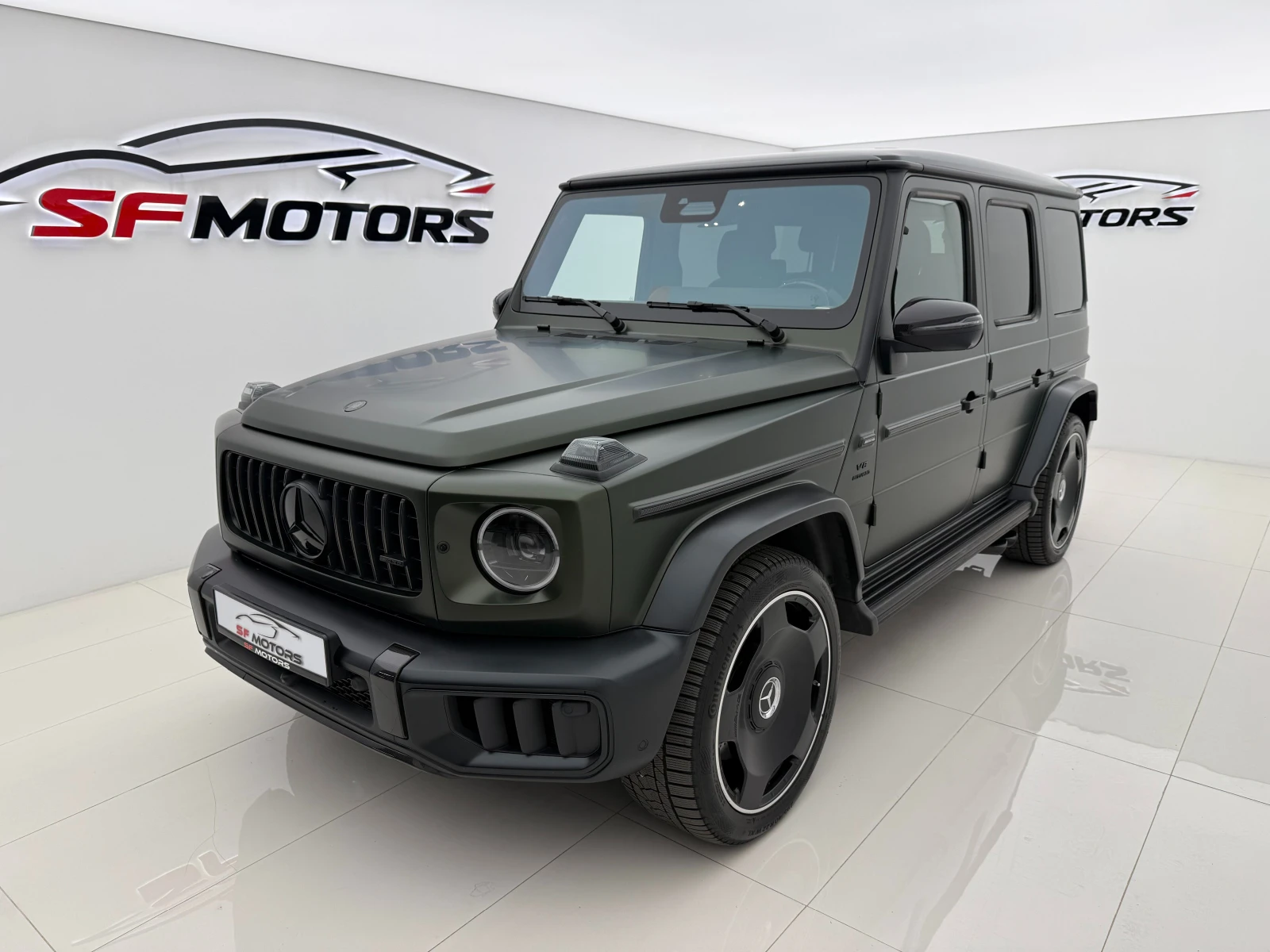 Mercedes-Benz G 63 AMG MATT MAGNO\A22\FULL CARBON\SUPERIOR\TV\PPF, снимка 3 - Автомобили и джипове - 55844293