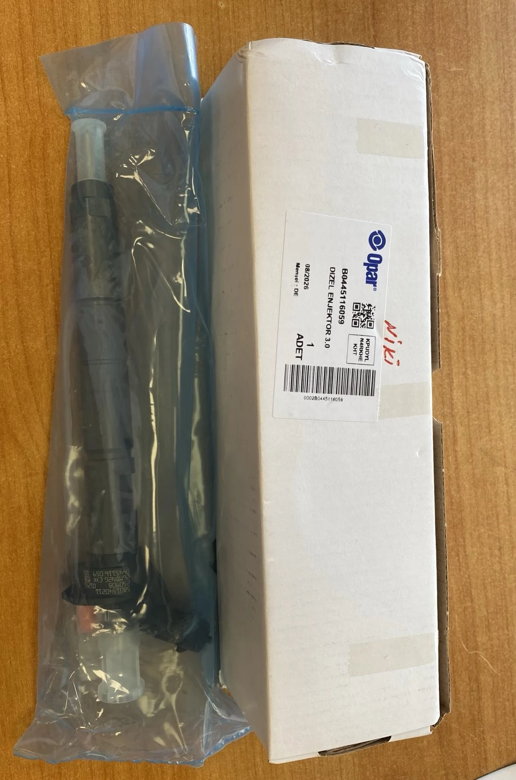 Дюза Citroen Jumper/Fiat Ducato/Iveco/Peugeot Boxer 3.0D 2006- 1609848980/68226951AA/580540211/71795, снимка 2 - Части - 55842585