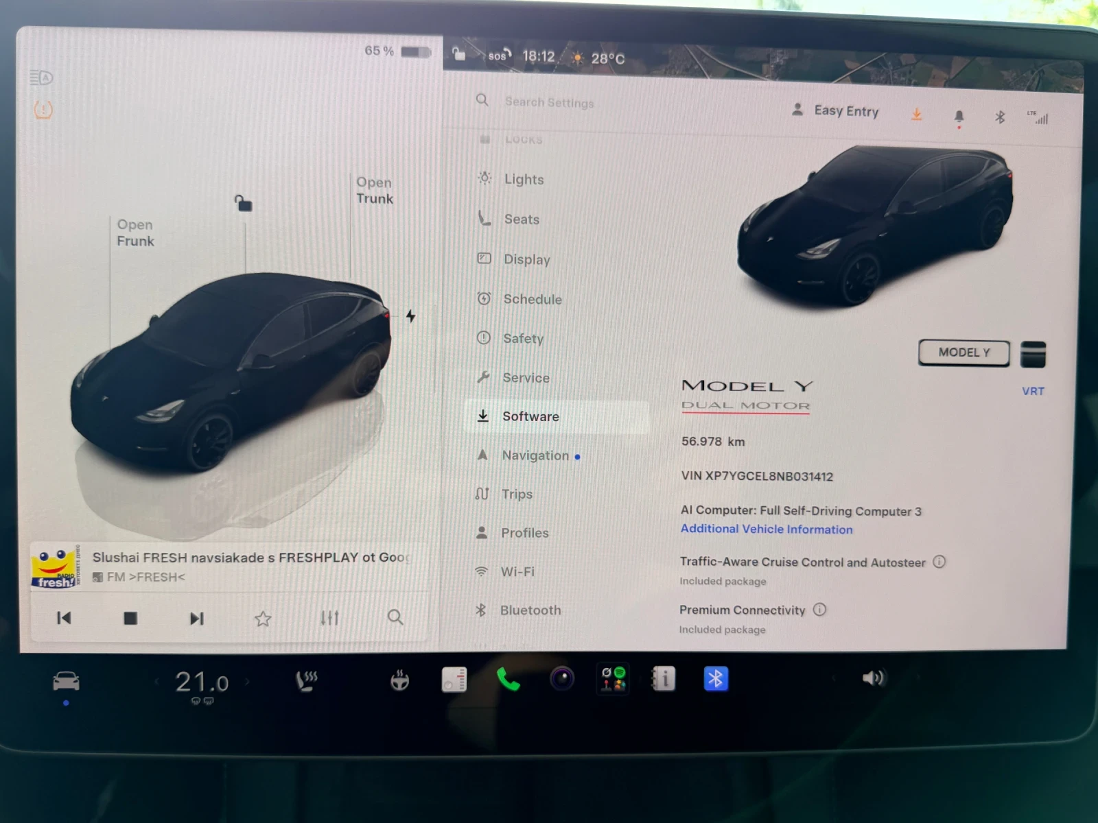 Tesla Model Y PERFORMANCE / ГЕРМАНИЯ/ГАРАНЦИЯ, снимка 15 - Автомобили и джипове - 55749190