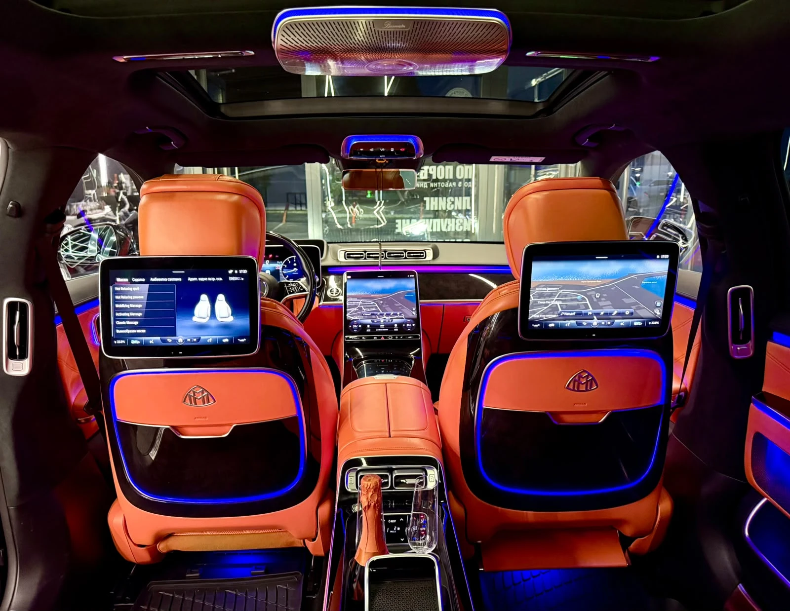 Maybach S580 L* 4M* 4D Burm* Full* TV* Pano* ЛИЗИНГ, снимка 9 - Автомобили и джипове - 56660363