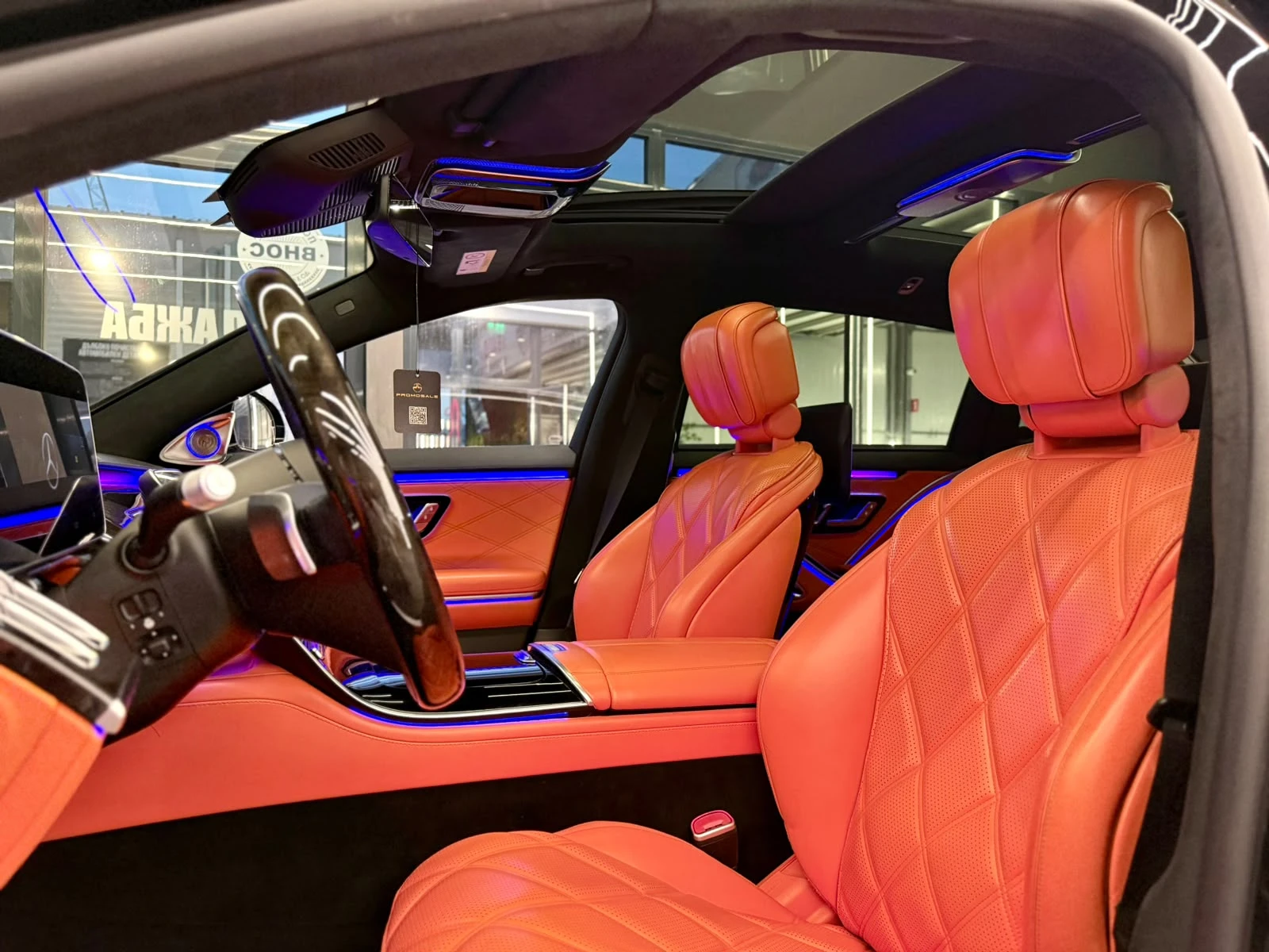 Maybach S580 L* 4M* 4D Burm* Full* TV* Pano* ЛИЗИНГ, снимка 8 - Автомобили и джипове - 56660363