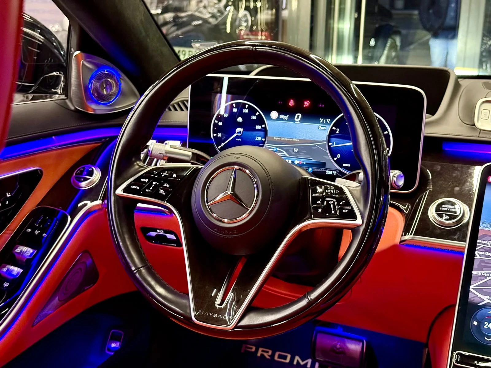 Maybach S580 L* 4M* 4D Burm* Full* TV* Pano* ЛИЗИНГ, снимка 11 - Автомобили и джипове - 56660363