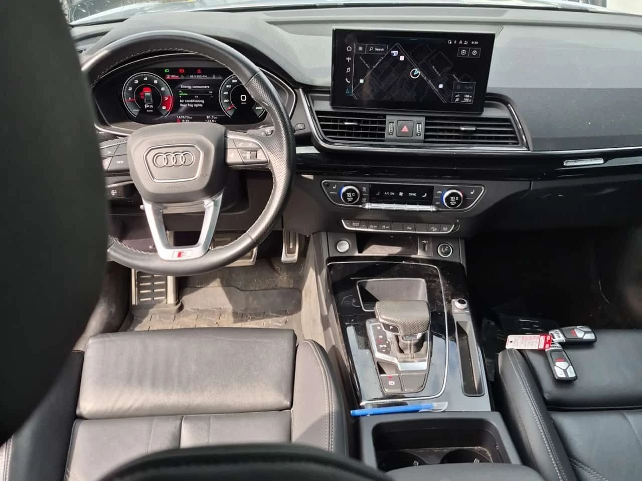 Audi Q5 S LINE/PROGRESSIV/CARFAX/ДИСТРОНИК/ПАНО/2 КЛЮЧА/, снимка 10 - Автомобили и джипове - 55457036