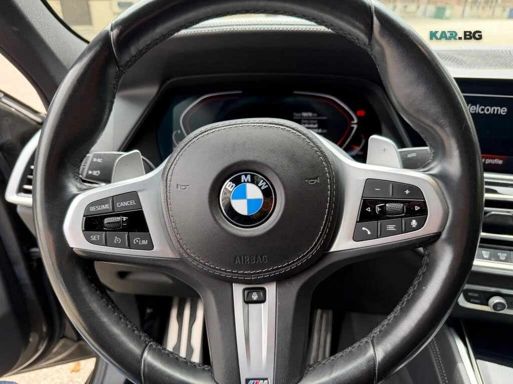 BMW X6 M40i* ВЪЗДУХ* ЩОРИ* HEADUP* ПАНО* , снимка 14 - Автомобили и джипове - 55848071
