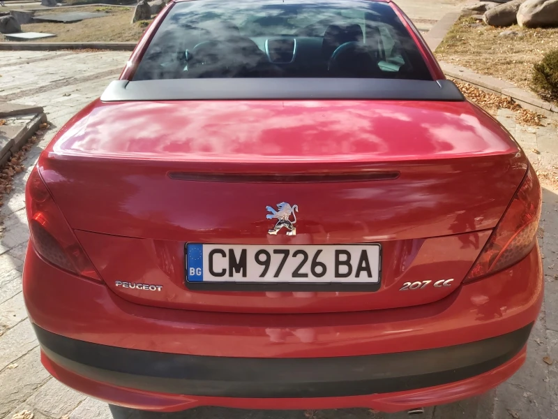 Peugeot 207 CC 1.6 VTi ТОП!, снимка 4 - Автомобили и джипове - 48283045