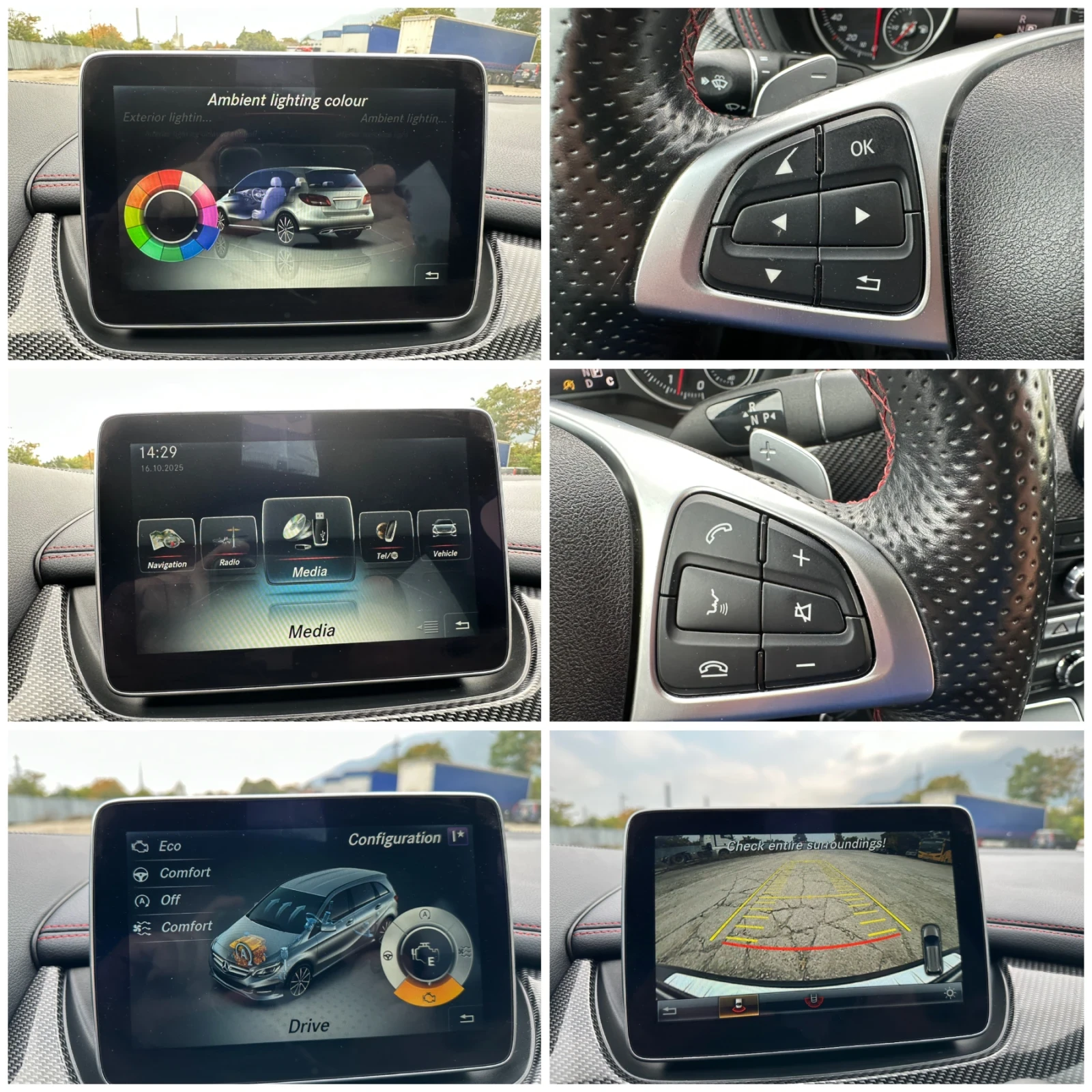 Mercedes-Benz B 250 AMG OPTIC styling 211 TURBO FULL  | Mobile.bg   15