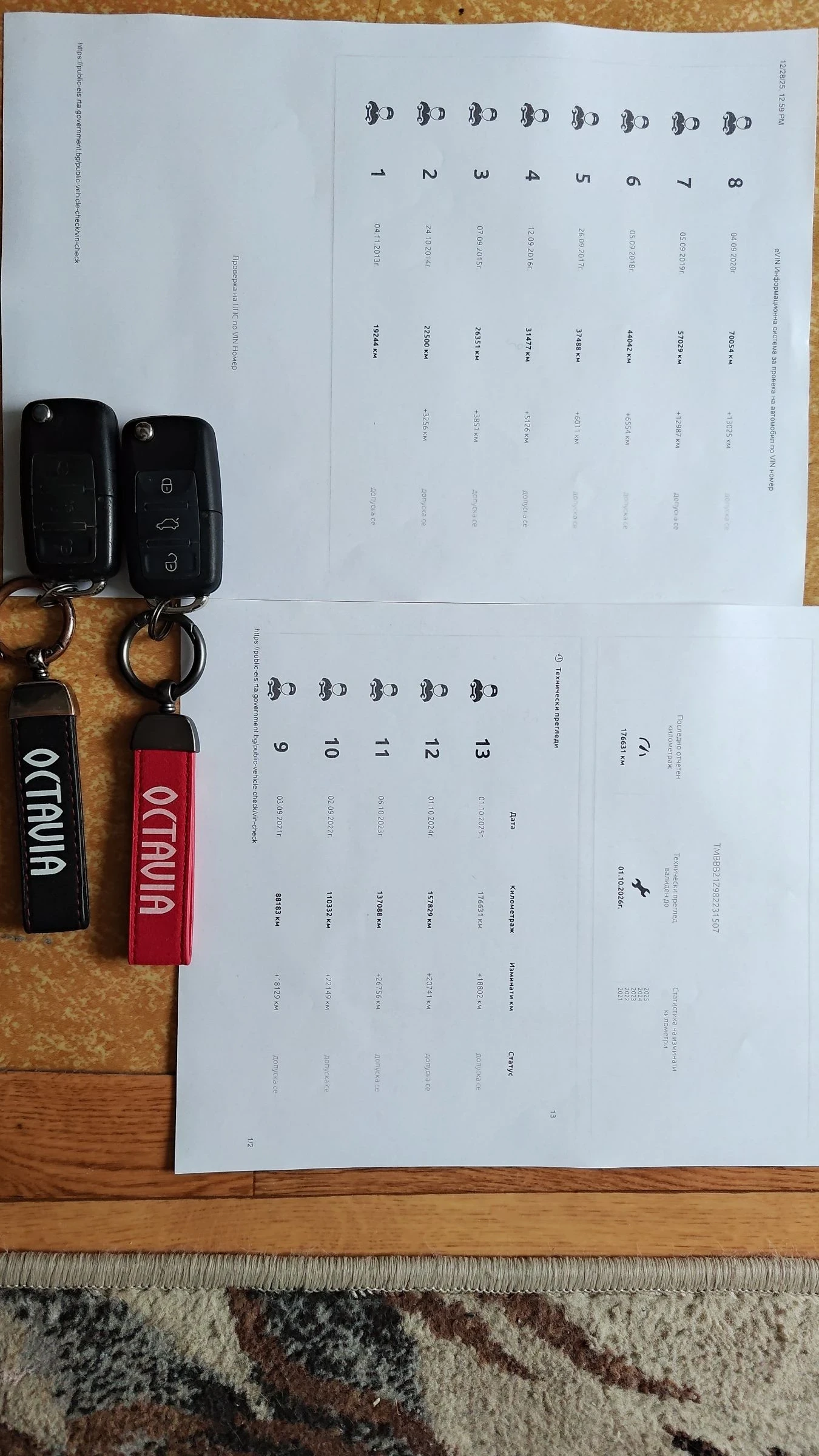 Skoda Octavia 1.6 FSI * BENZIN * 1 ����������* MICHELIN Alpin 7* | Mobile.bg � ����������� 16