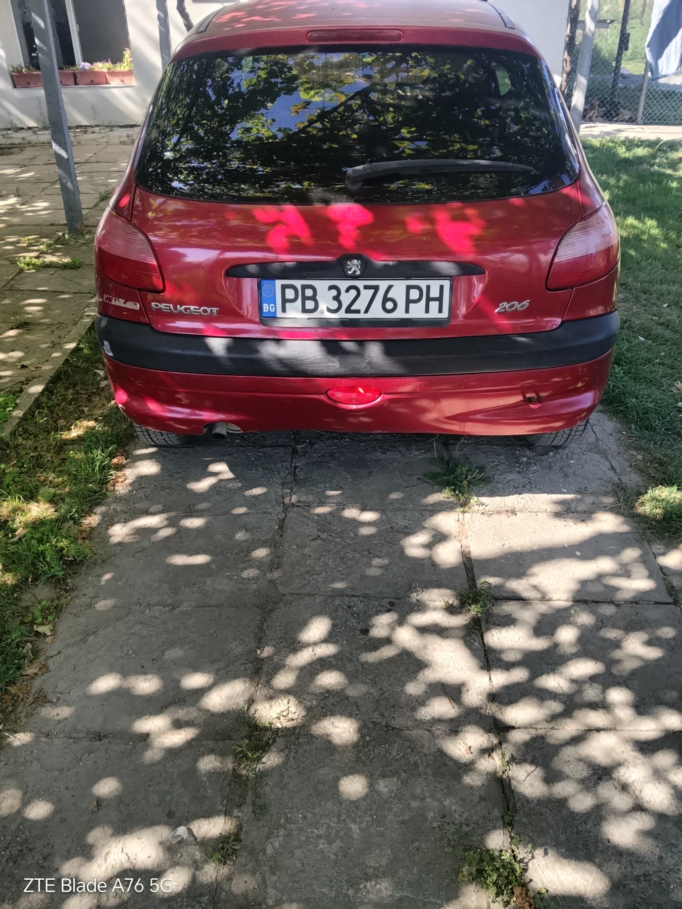 Peugeot 206, снимка 3 - Автомобили и джипове - 55512005