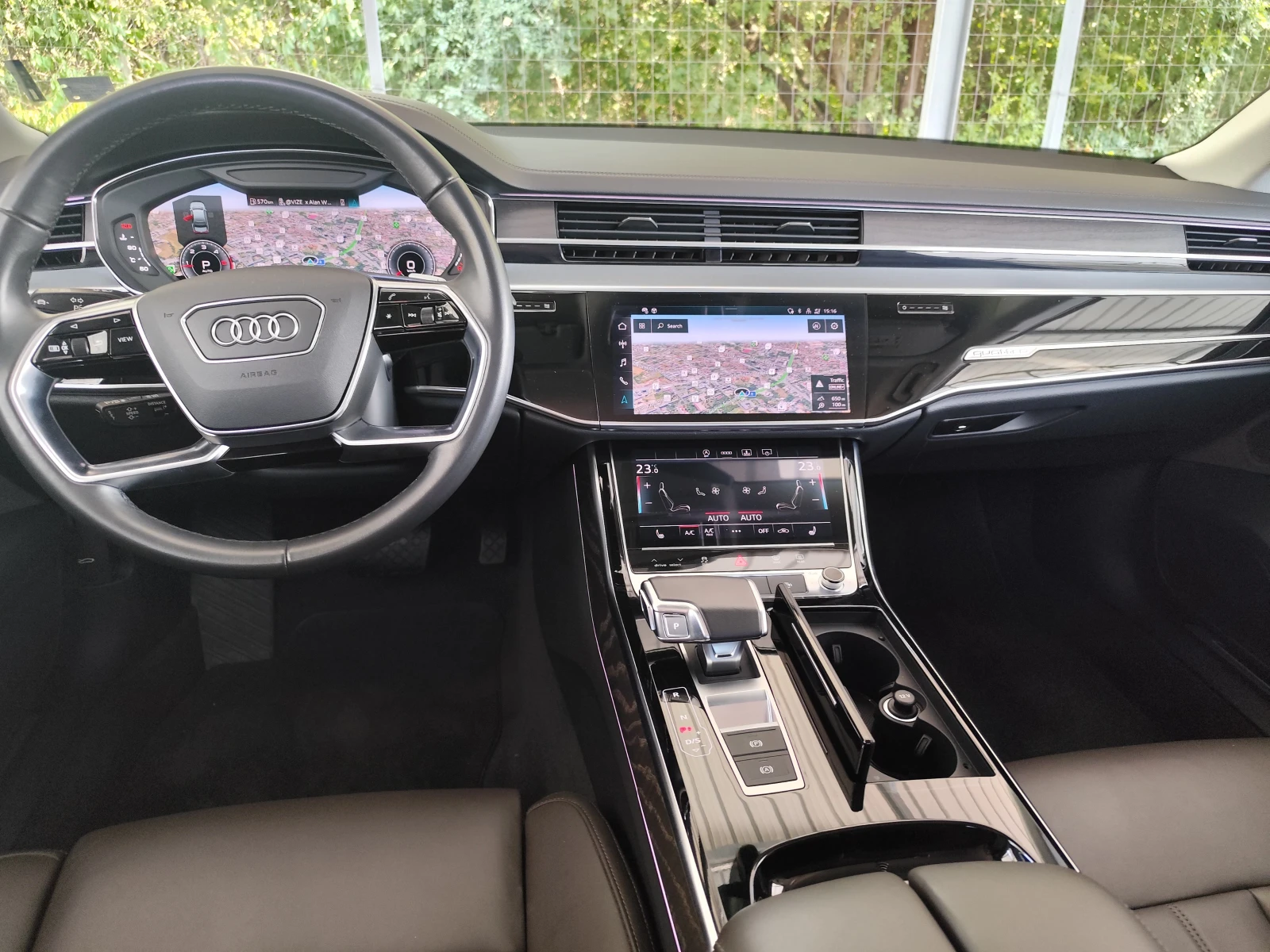 Audi A8 3.0D* АВТОМАТИК* MODEL 2024* 360CAMERA* EURO 6D* , снимка 8 - Автомобили и джипове - 55707022