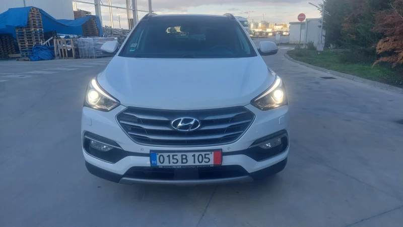 Hyundai Santa fe 2.2 FACE FULL ЕКСТРИ, снимка 2 - Автомобили и джипове - 52379114