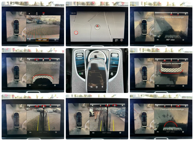 Mercedes-Benz X-Klasse 350 3.0D 258HP 4MATIC 360&#39;CAM LED EURO6B, снимка 14 - Автомобили и джипове - 52398142