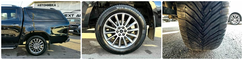 Mercedes-Benz X-Klasse 350 3.0D 258HP 4MATIC 360&#39;CAM LED EURO6B, снимка 17 - Автомобили и джипове - 52398142