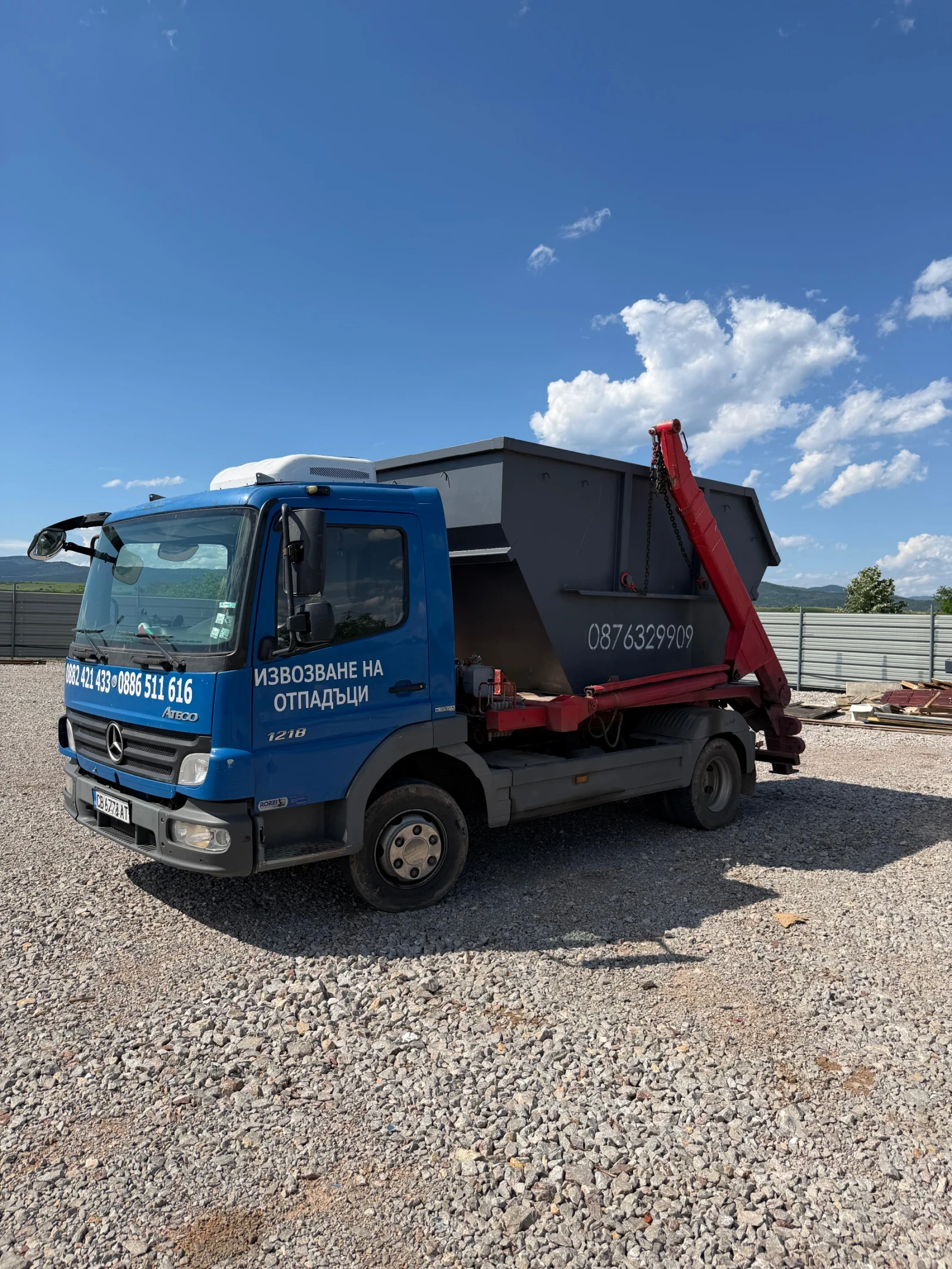 Mercedes-Benz Atego 1218 , снимка 2 - Камиони - 56748128