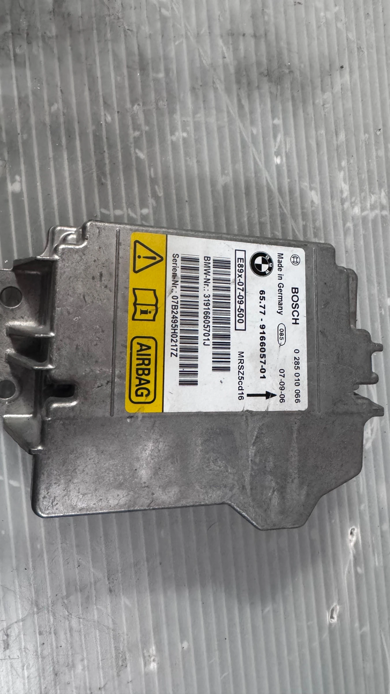 Airbag  /  /  a BMW E90 - 65-77-9166057-01 / 0285010066 | Mobile.bg   2