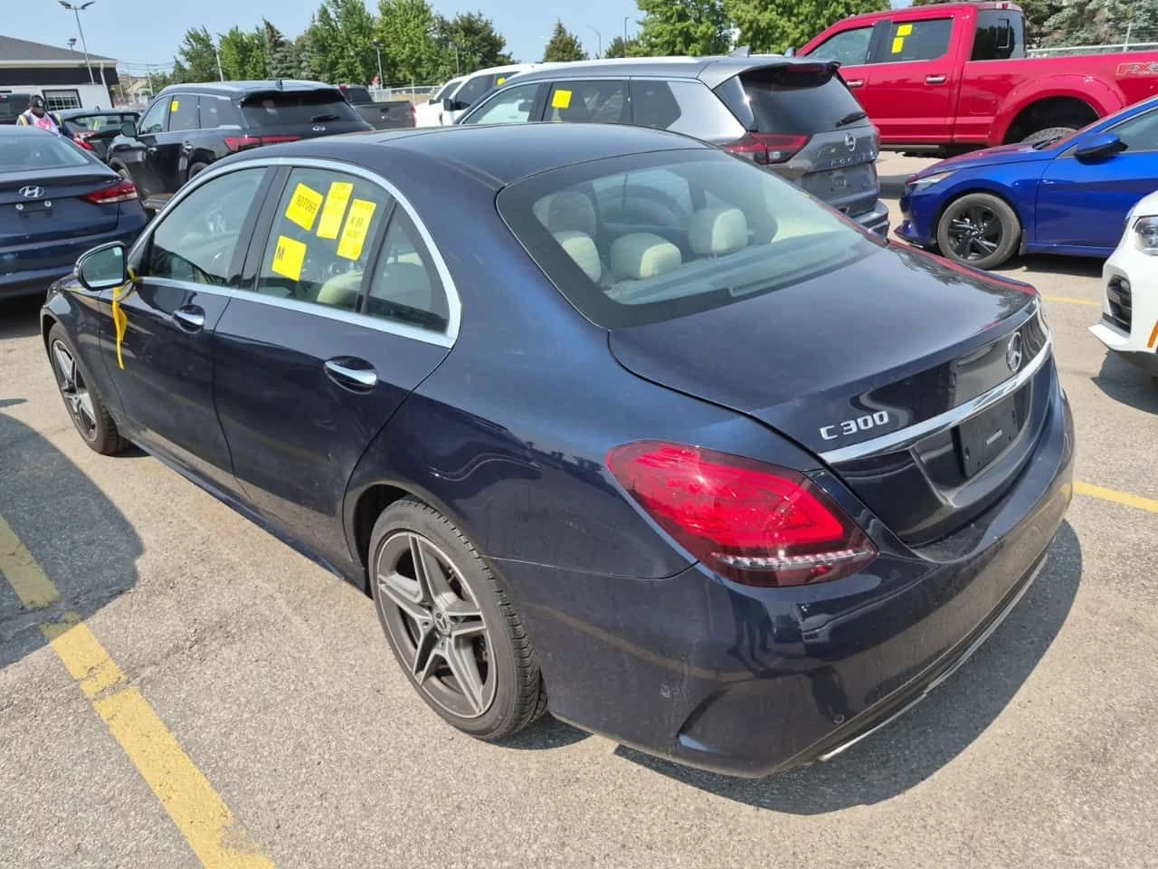 Mercedes-Benz C 300 * AMG Line * CARFAX * Без инциденти * 48k km! * , снимка 4 - Автомобили и джипове - 55650264