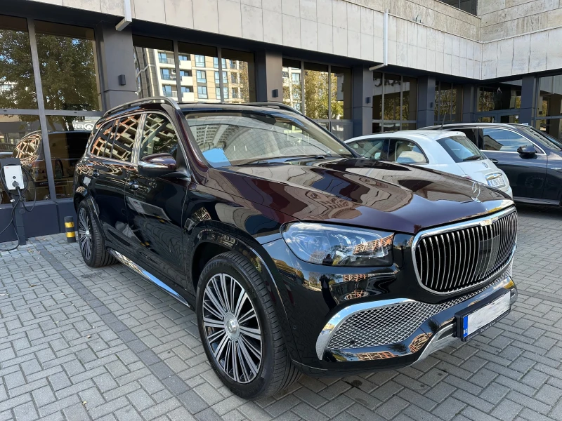 Mercedes-Benz GLS 600 MAYBACH= E-ACTIVE BODY CONTROL= BURMESTER ел.Праг=, снимка 3 - Автомобили и джипове - 52156530