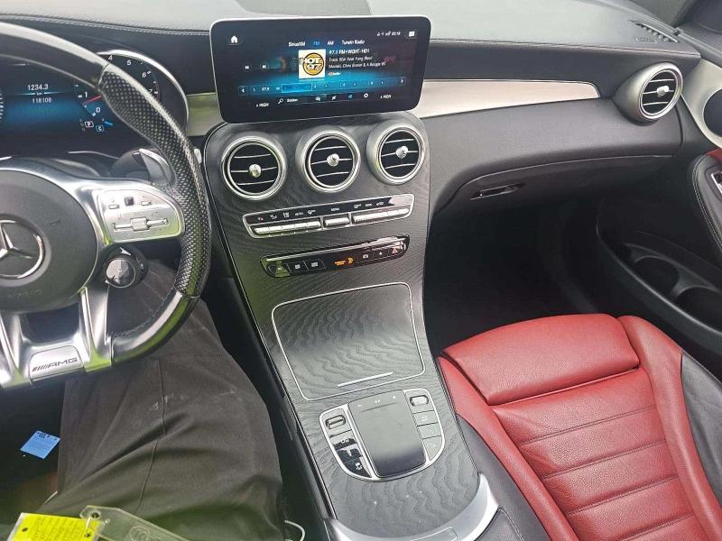 Mercedes-Benz GLC 43 AMG ПОДГРЕВ* КАМЕРА* КЕЙЛЕС* LANE* ASSIST, снимка 13 - Автомобили и джипове - 53526051