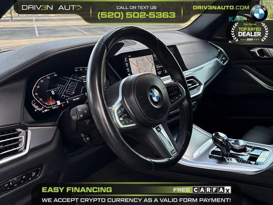 BMW X5 HUD * 360 * Обдухване * АвтоКредит * (ЦЕНА ДО БГ), снимка 15 - Автомобили и джипове - 56059283