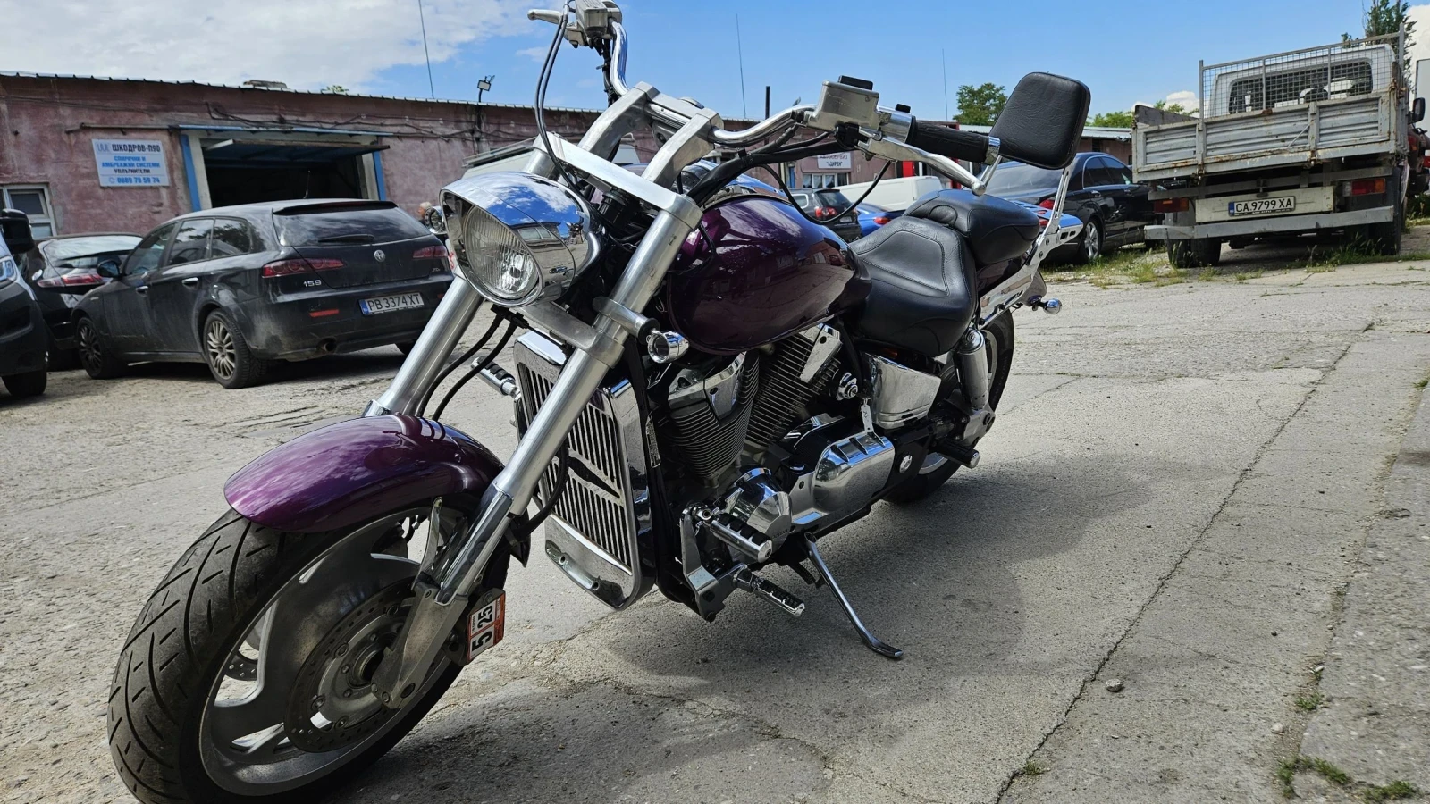 Honda Vtx 1800 С, снимка 12 - Мотоциклети и мототехника - 54567341