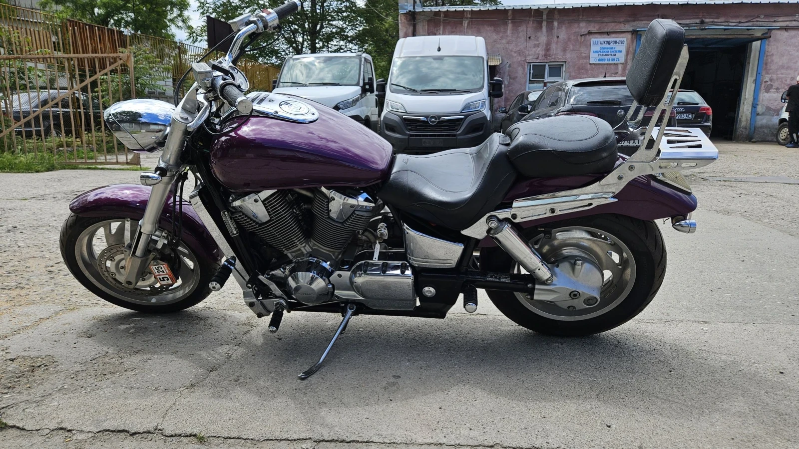 Honda Vtx 1800 С, снимка 11 - Мотоциклети и мототехника - 54567341