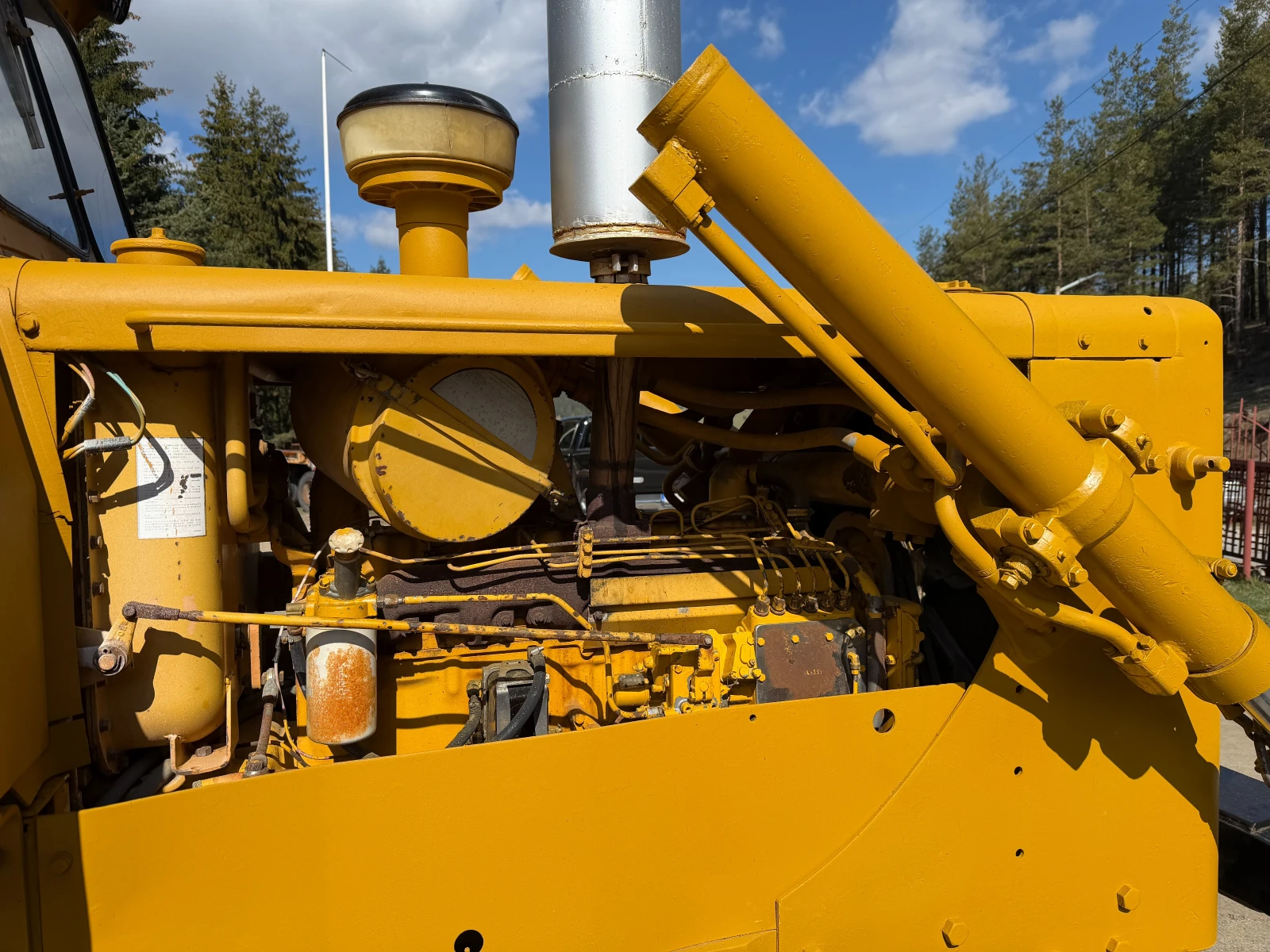 Булдозер Cat Внос, , , Лебетка, Гребло, , , , снимка 12 - Индустриална техника - 51910491