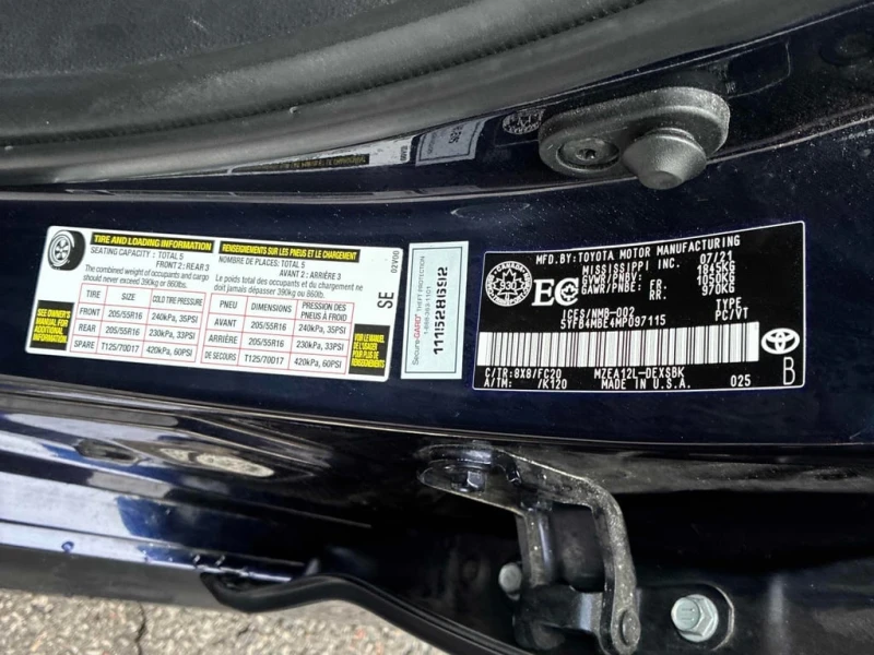 Toyota Corolla * SE CVT * CARFAX * БЕЗ ПЪРВОНАЧАЛНА ВНОСКА, снимка 10 - Автомобили и джипове - 52935362