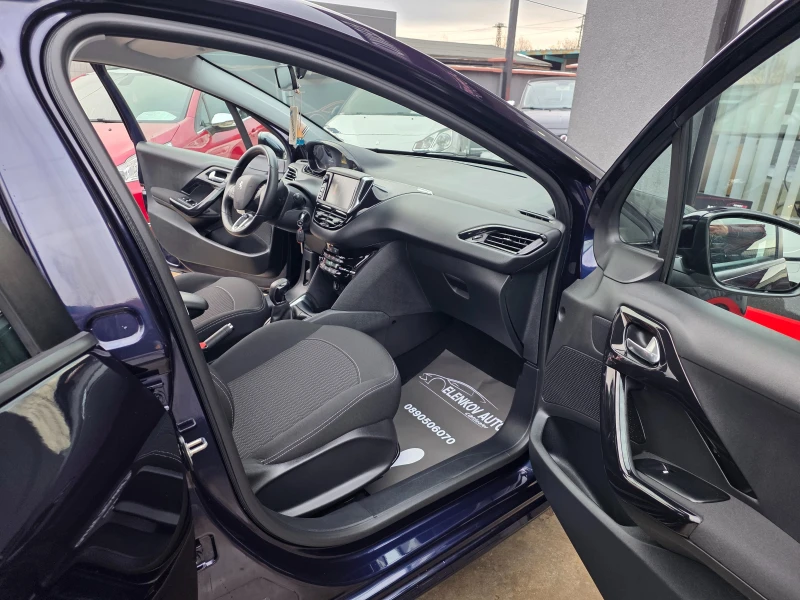Peugeot 208 УНИКАТ 35721 км.2019г 1.2i- 83к.с- EURO 6d, снимка 15 - Автомобили и джипове - 53090109