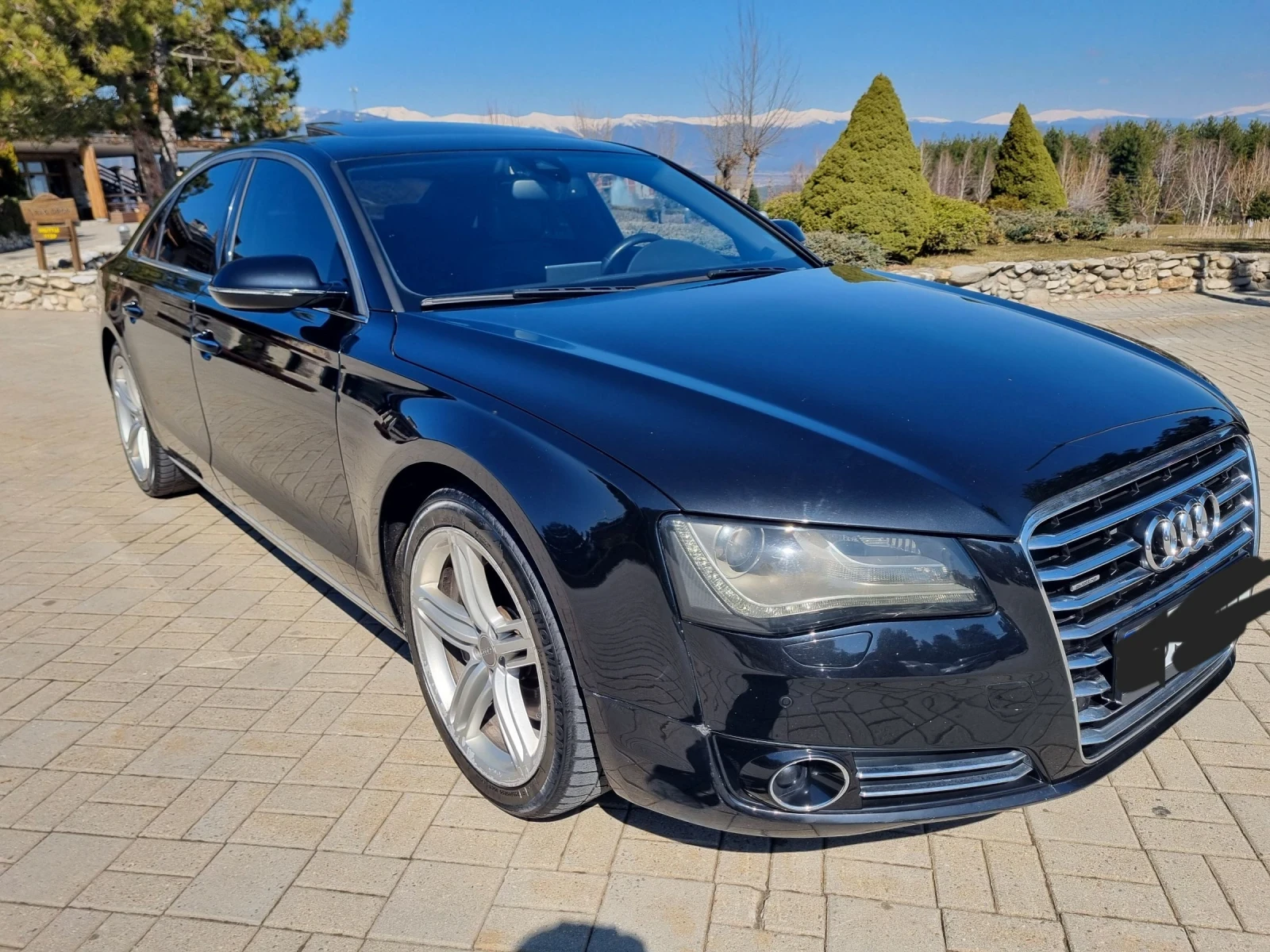 Audi A8 3.0 TDI - 258k.c. D4- 2013г, снимка 8 - Автомобили и джипове - 53740458