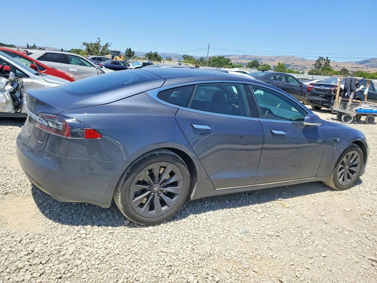 Tesla Model S 75D* 4X4* ПОДГРЕВ* КАМЕРА* МЪРТВА ТОЧКА, снимка 6 - Автомобили и джипове - 54767241