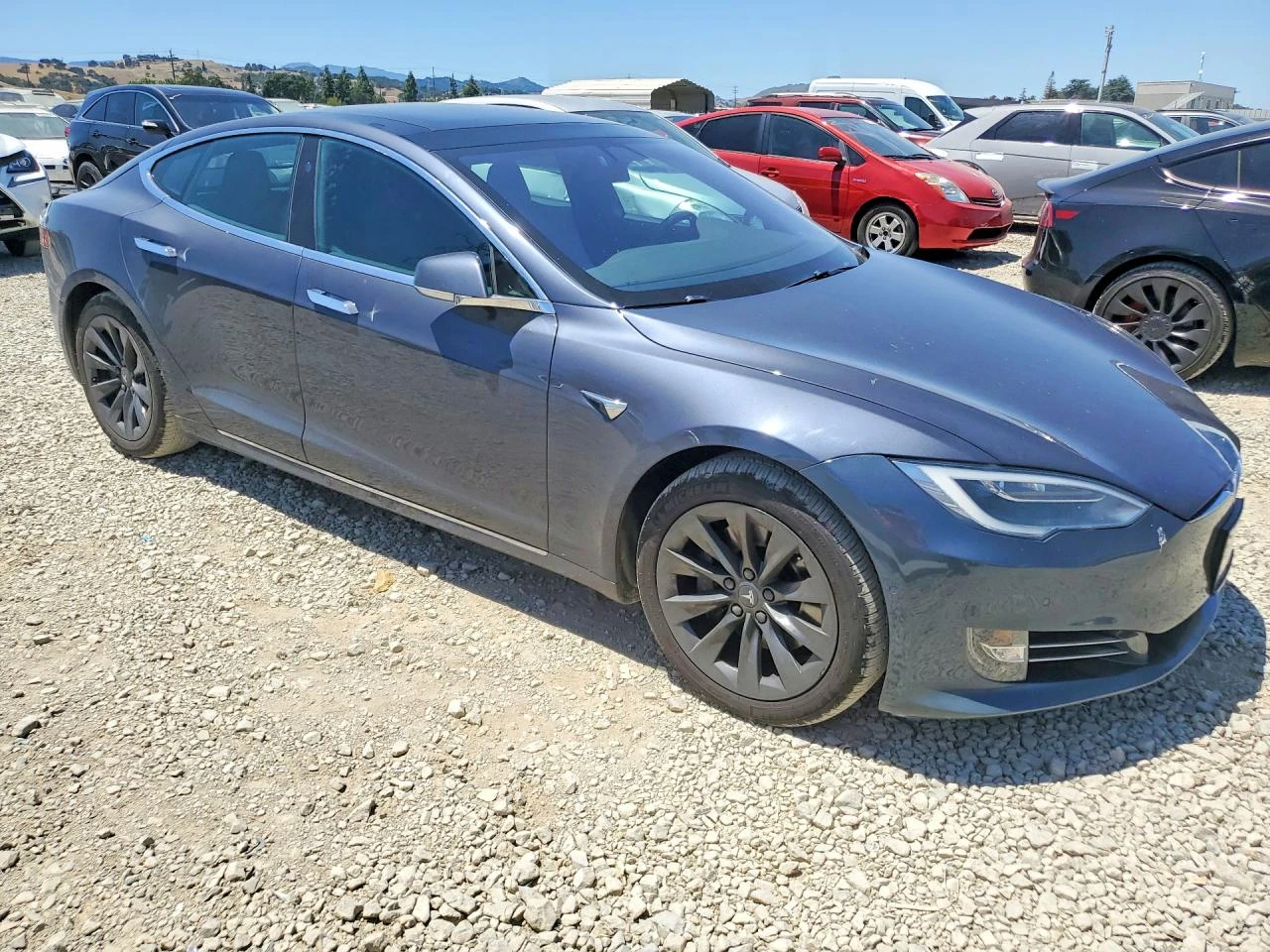 Tesla Model S 75D* 4X4* ПОДГРЕВ* КАМЕРА* МЪРТВА ТОЧКА, снимка 3 - Автомобили и джипове - 54767241