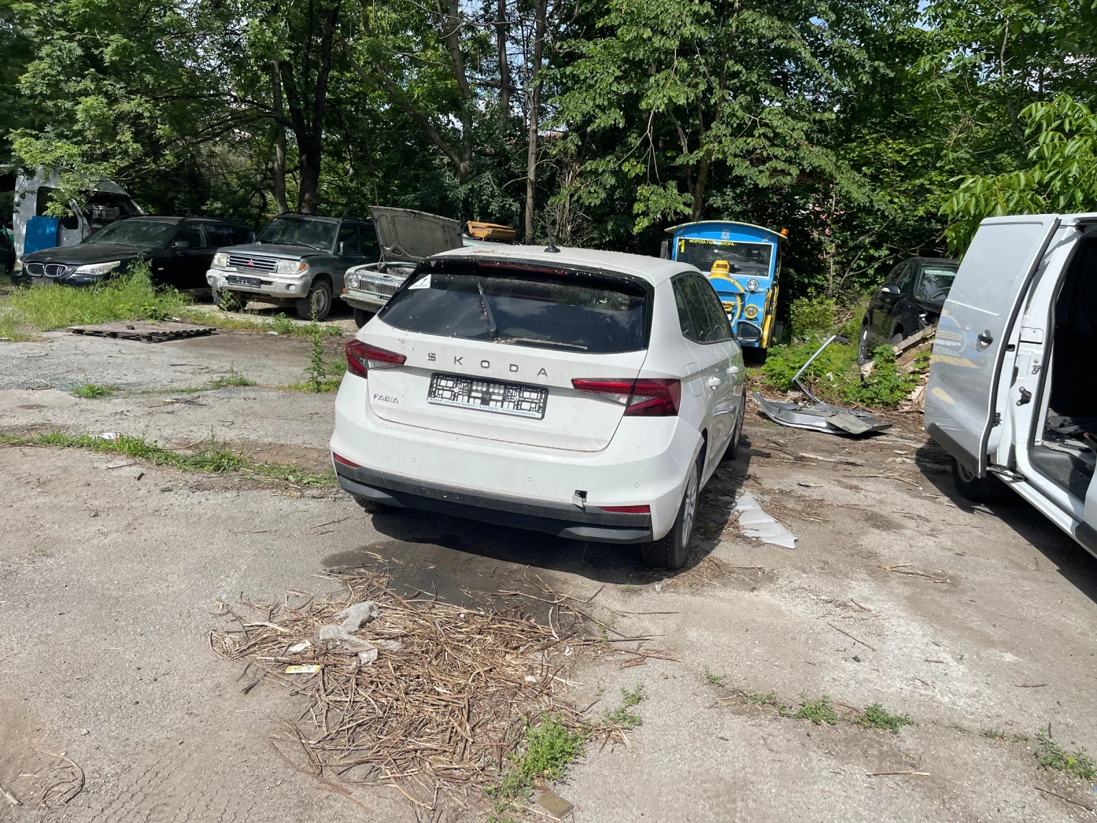 Skoda Fabia Цяла за части !!