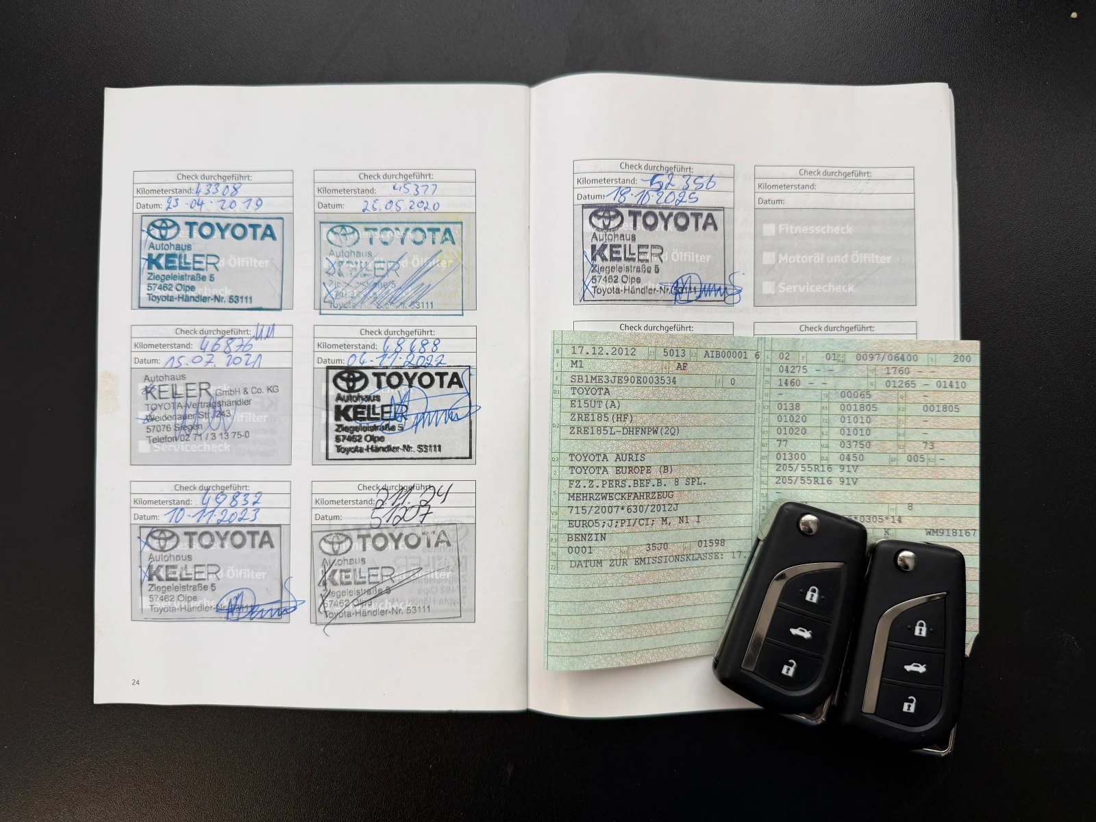 Toyota Auris 1.6i* 54000km* ����� �������� ������� � ������ | Mobile.bg � ����������� 16