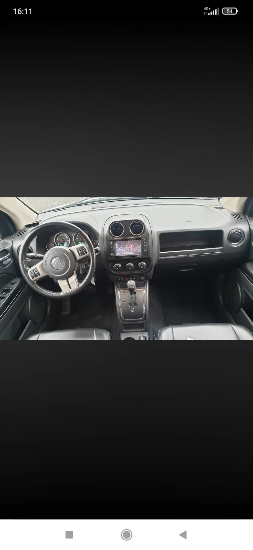 Jeep Compass 2.4 I, 4x4, NAVI , снимка 6 - Автомобили и джипове - 54691149