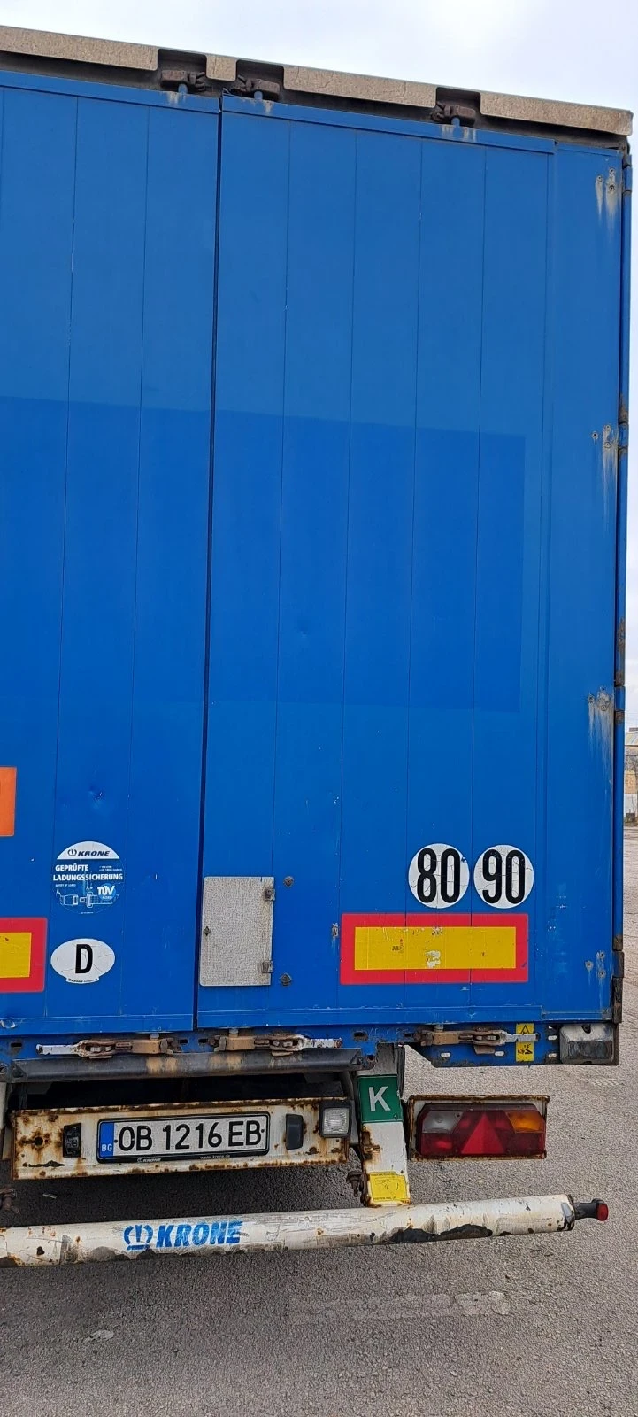 Полуремарке Krone, снимка 2 - Ремаркета - 53378849