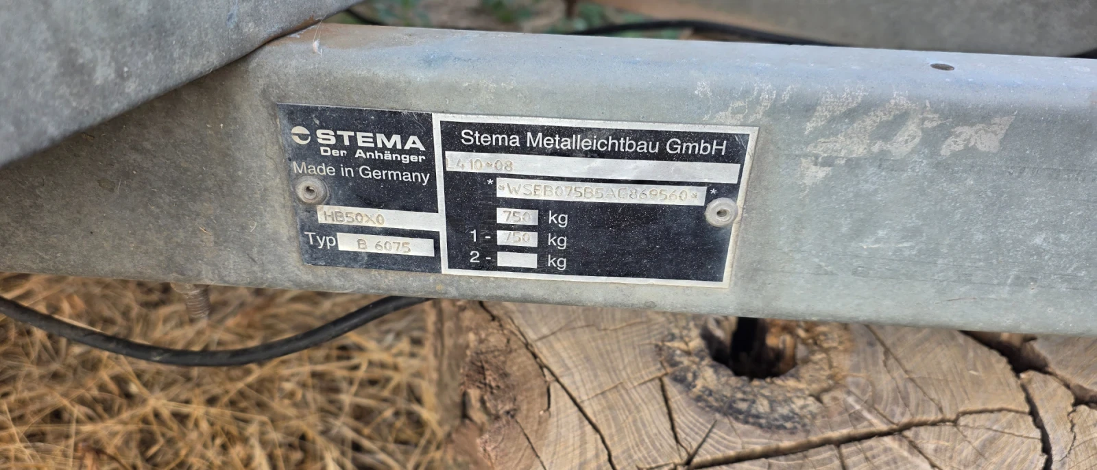 За автомобил Други Stema, снимка 4 - Ремаркета - 55791340