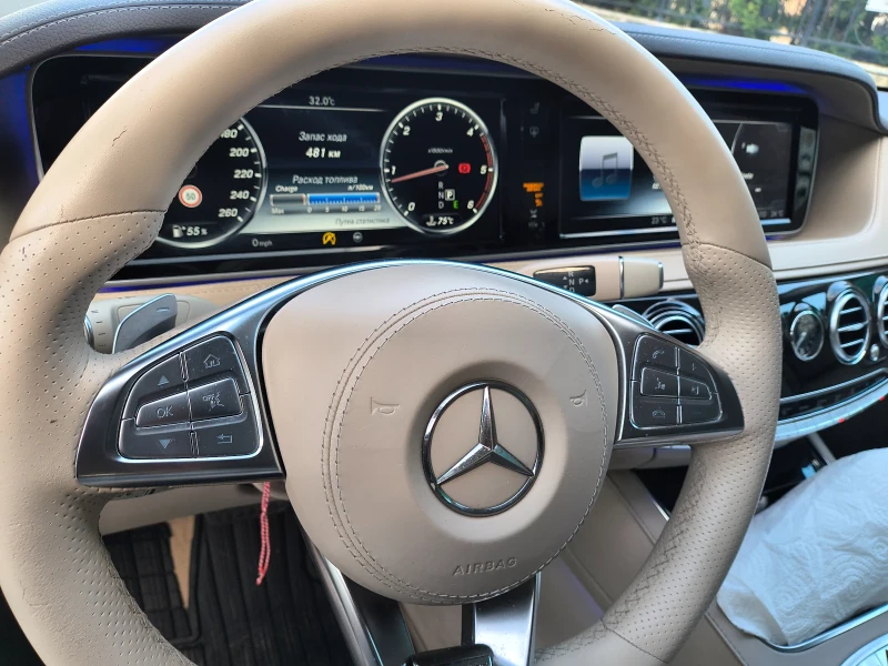 Mercedes-Benz S 350 AMG CDI 9SKOROSTI, снимка 16 - Автомобили и джипове - 52946528