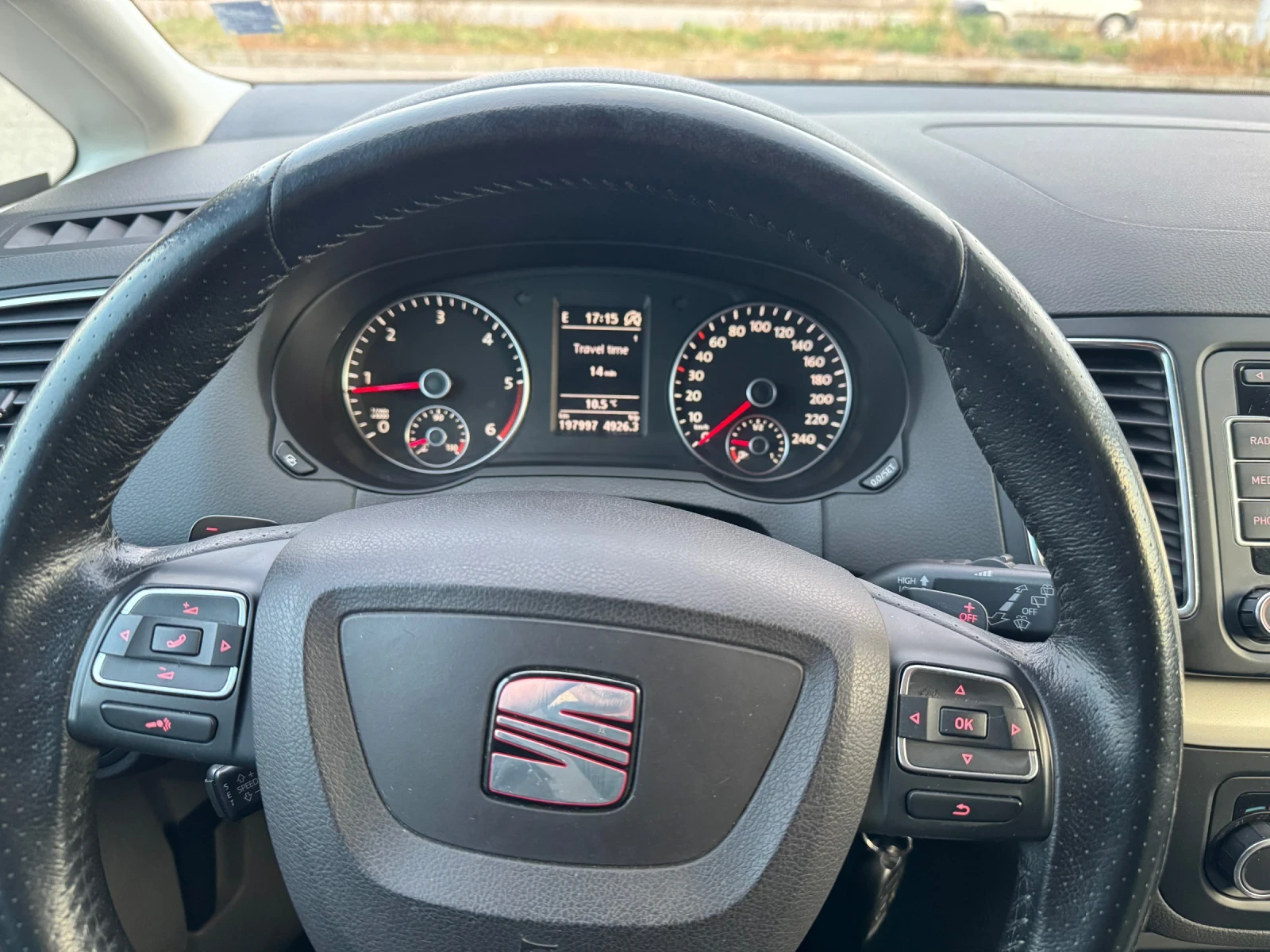 Seat Alhambra 2.0 tdi 170, снимка 14 - Автомобили и джипове - 53791424