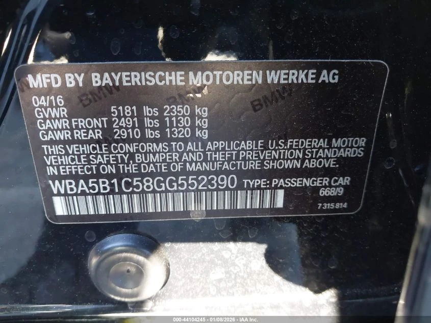 BMW 535 3.0l I - изображение 9