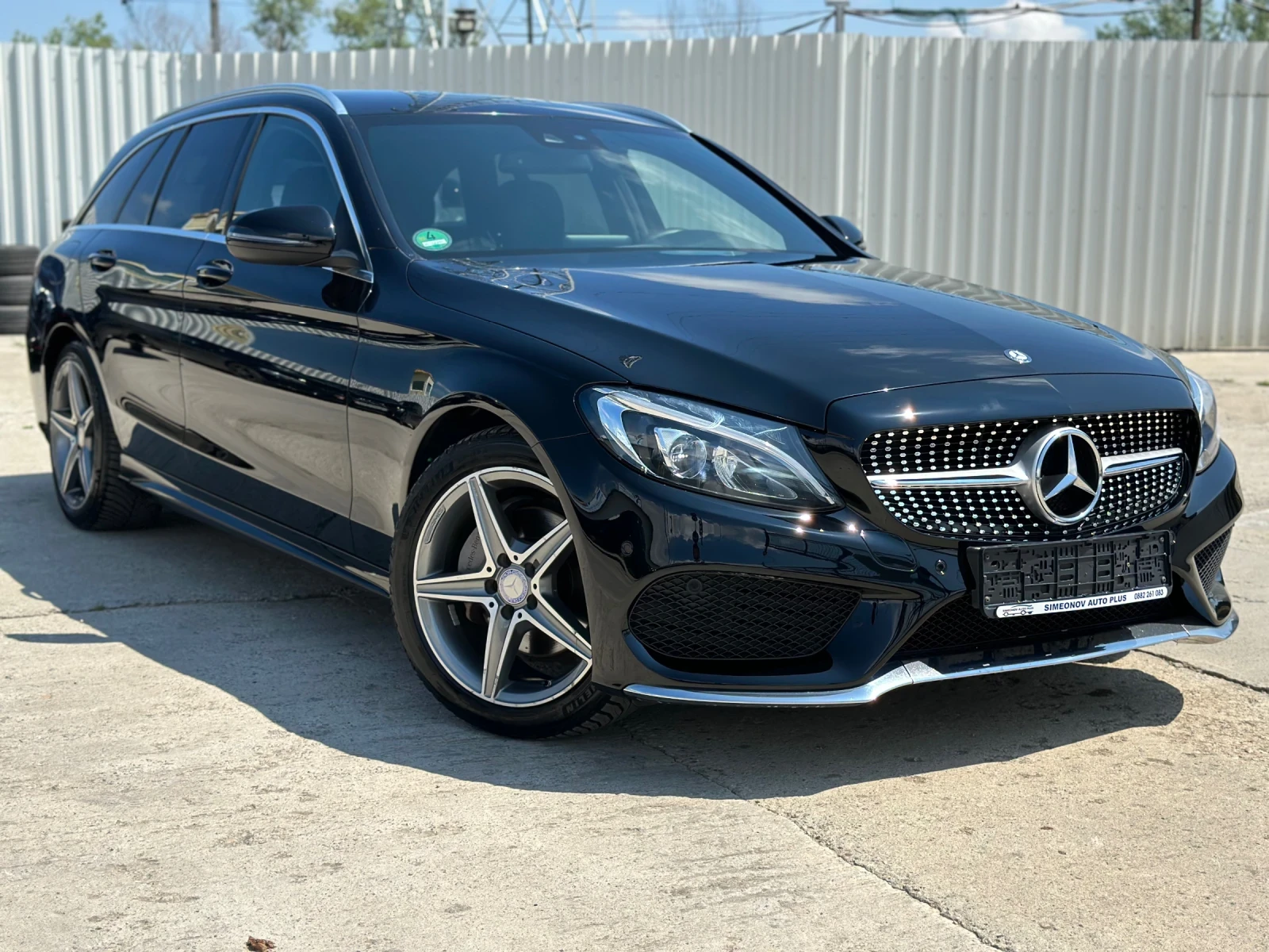 Mercedes-Benz C 220 AMG CHROME-AIR MATIC-КАМЕРА-ПОДГРЕВ-КОЖА-220ХИЛ.КМ, снимка 2 - Автомобили и джипове - 55062766