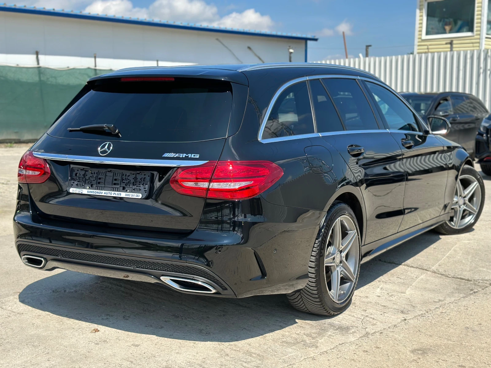 Mercedes-Benz C 220 AMG CHROME-AIR MATIC-КАМЕРА-ПОДГРЕВ-КОЖА-220ХИЛ.КМ, снимка 6 - Автомобили и джипове - 55062766