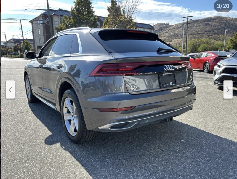 Audi Q8 3.0T* S* LINE* MATRIX* ОБДУХВАНЕ* ДИСТРОНИК* 360КА, снимка 3 - Автомобили и джипове - 52053801