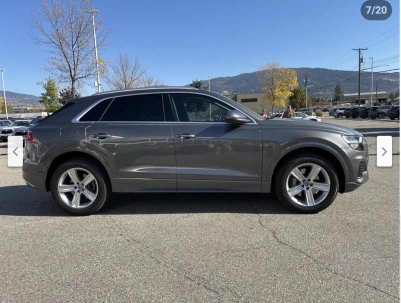 Audi Q8 3.0T* S* LINE* MATRIX* ОБДУХВАНЕ* ДИСТРОНИК* 360КА, снимка 4 - Автомобили и джипове - 52053801