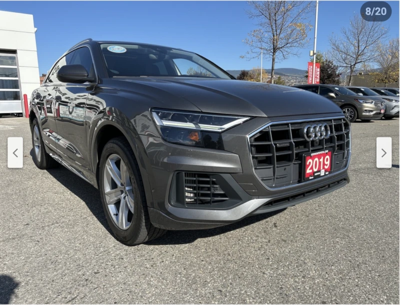 Audi Q8 3.0T* S* LINE* MATRIX* ОБДУХВАНЕ* ДИСТРОНИК* 360КА, снимка 2 - Автомобили и джипове - 52053801