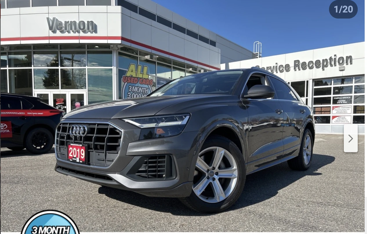 Audi Q8 3.0T* S* LINE* MATRIX* ОБДУХВАНЕ* ДИСТРОНИК* 360КА, снимка 1